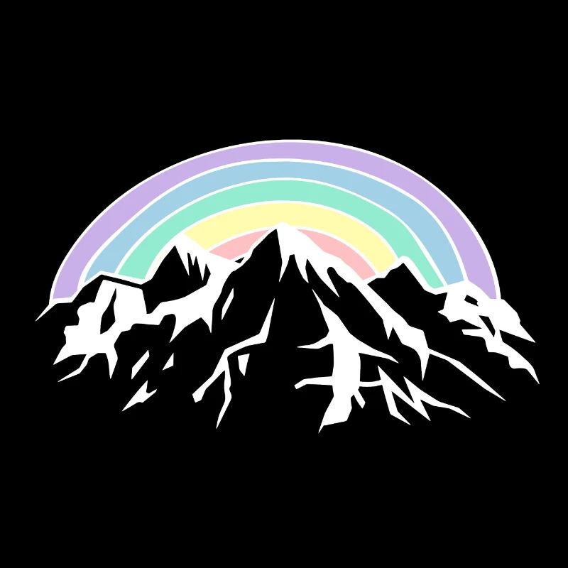 Rainbows and mountains