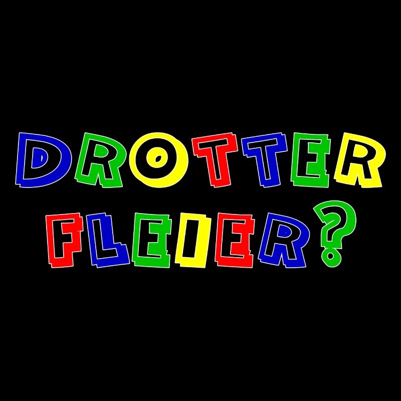 drotter fleier rand weiß