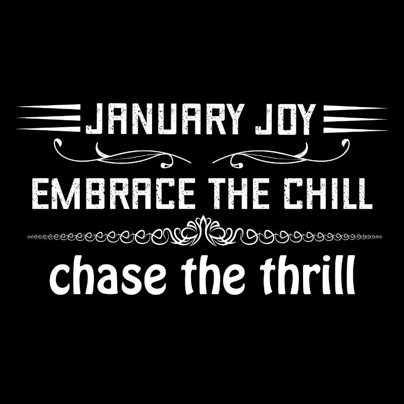 Januar-Freude, Umarmung, Chill-Jagd, Nervenkitzel