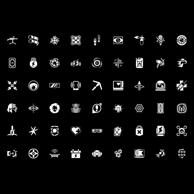 Rainbow Six Siege Operator Icons