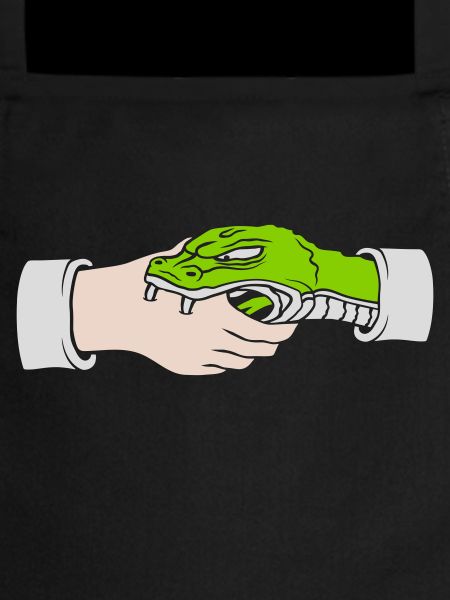 Greeting Handshake Snake Bites