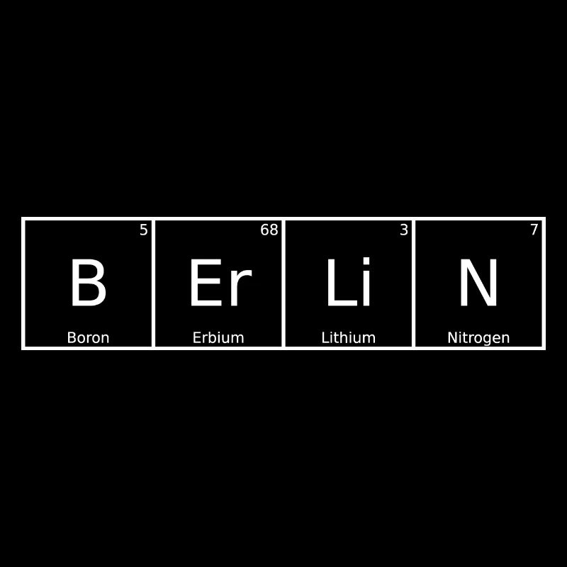 Berlin Name First Name Chemistry Periodic Table Elements
