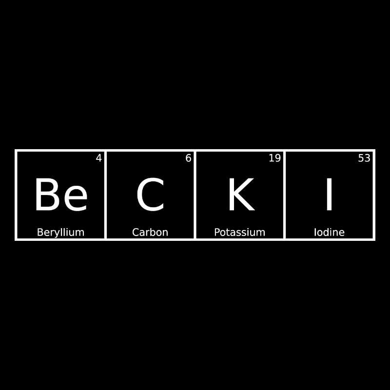 Becki Surname First name Chemistry Periodic Table Elements