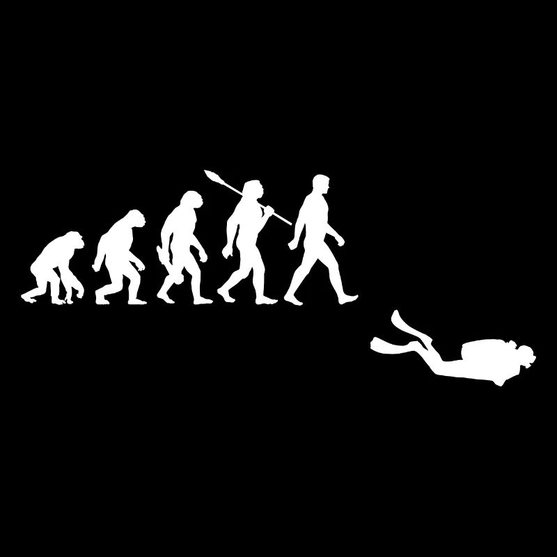 Evolution Tauchen Taucher
