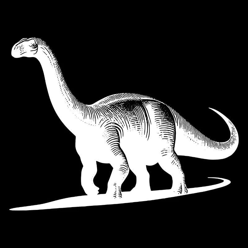 Riesiger Dino Brachiosaurus Dinosaurier