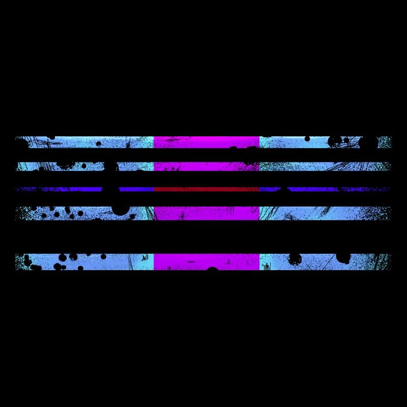 Streifen Deko - Horizontal Muster