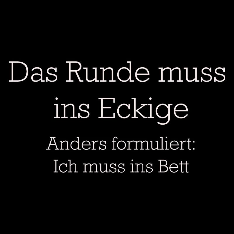 Das Runde Muss Ins Eckige