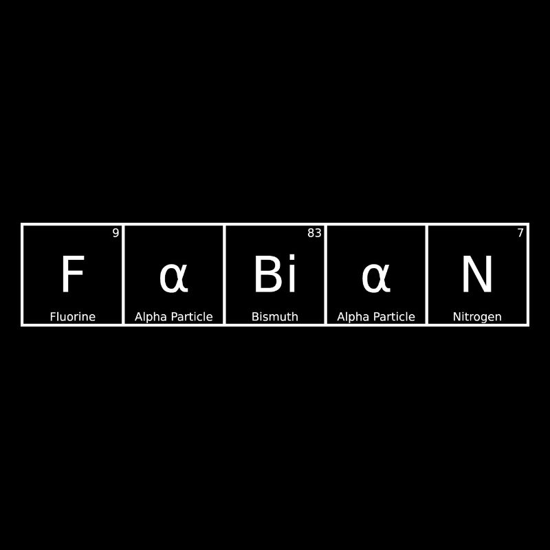 Fabian Nom Prénom Chimie Éléments du tableau périodique