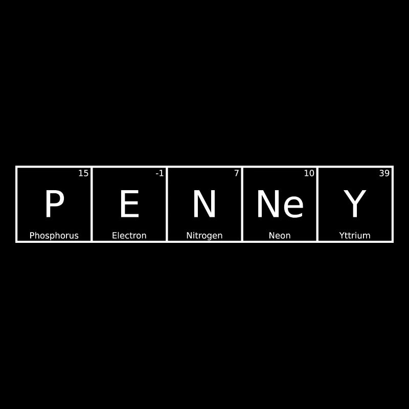 Nom de Penney Prénom Chimie Éléments du tableau périodique