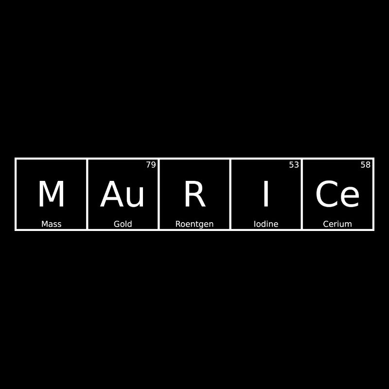 Maurice Name First Name Chemistry Periodic Table Element