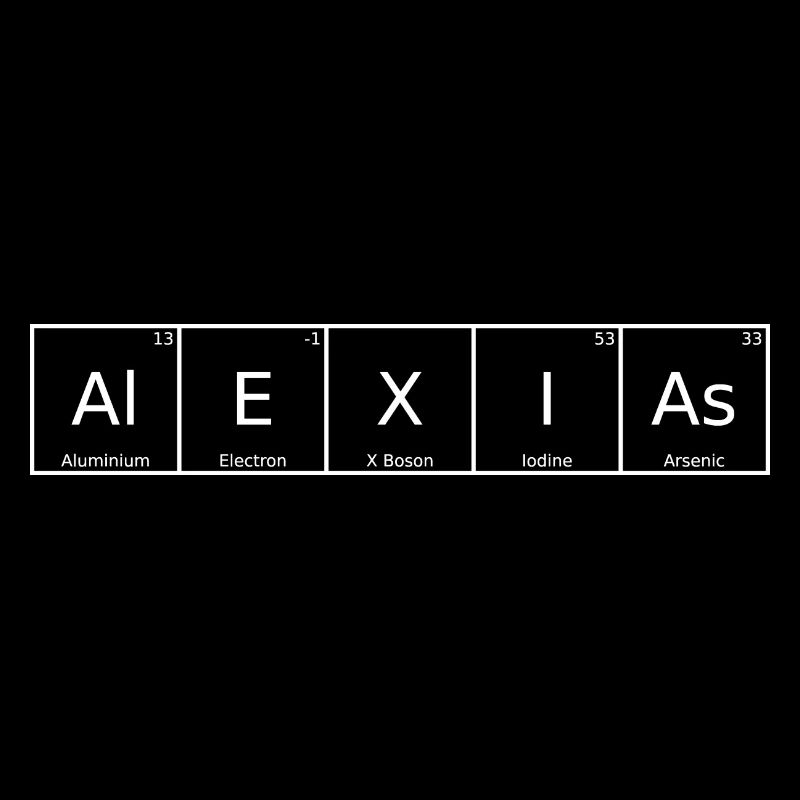 Alexia's Name First Name Chemistry Periodic Table Element