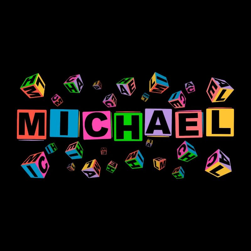 MICHAEL colourful cubes