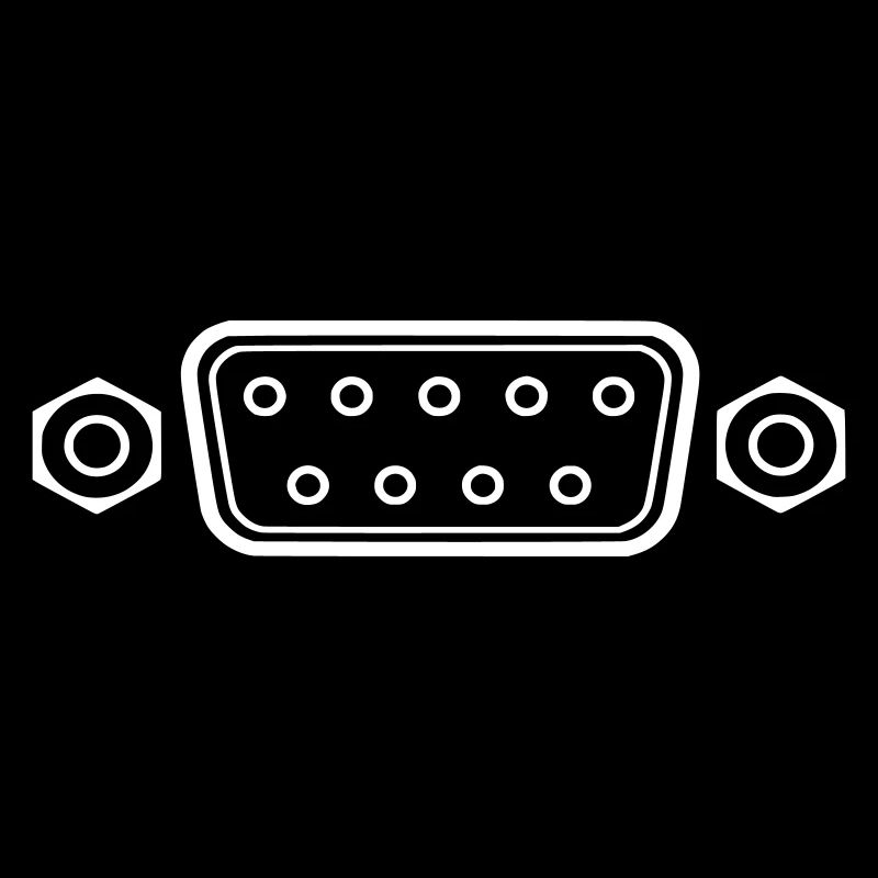 DB 9 Connector, serial connector