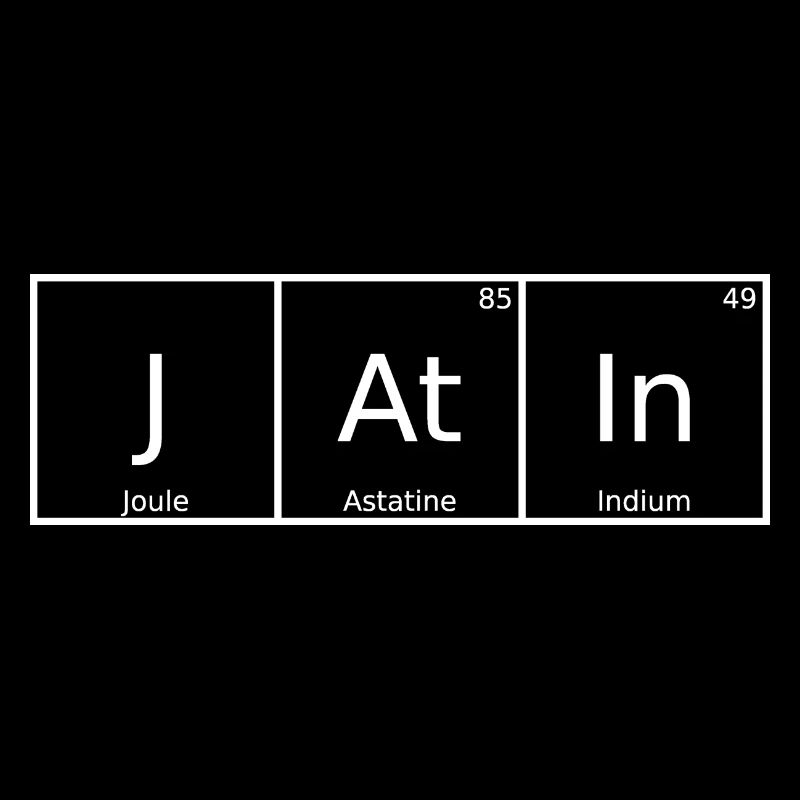 Jatin Nom Prénom Chimie Éléments du tableau périodique