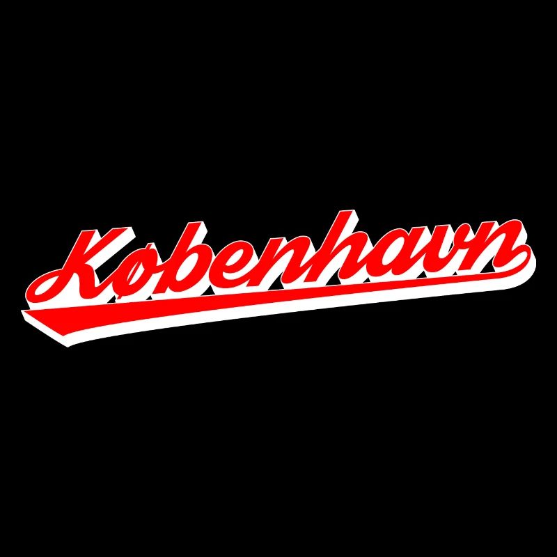 København Script Retro Logo