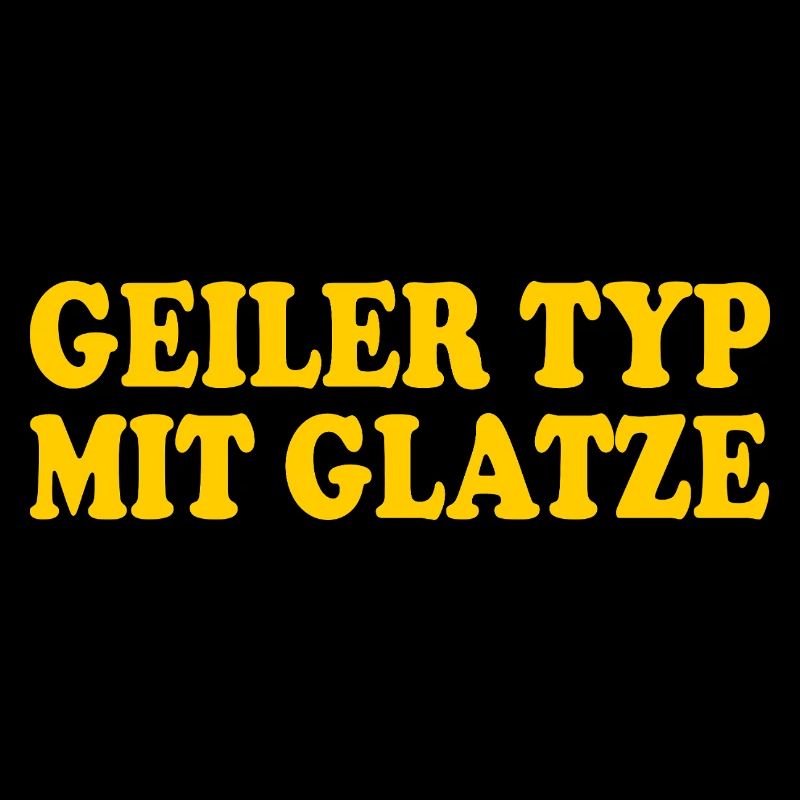 geiler typ mit glatze