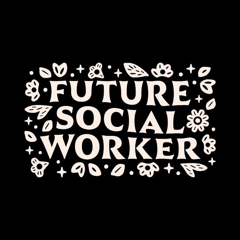 Zukünftiger Student der Sozialarbeiterin oder des Sozialarbeiters