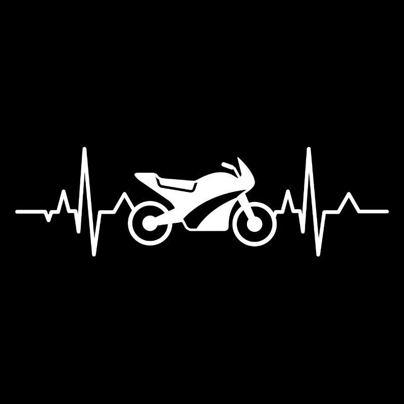 Motorrad Herzschlag