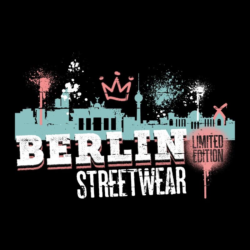 Berlin Skyline City Germany Graffiti Art