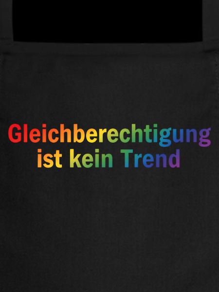 Equality is not a trend