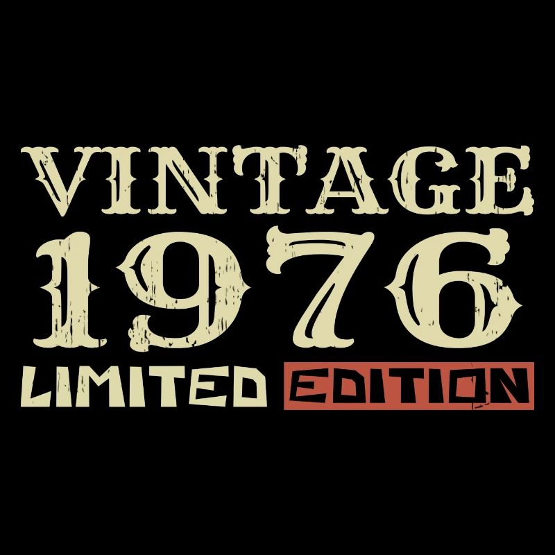 1976 Vintage: 48th Anniversary Unique Retro Gift