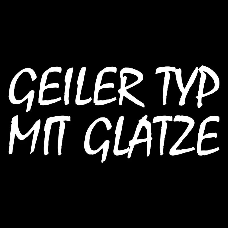 geiler typ mit glatze