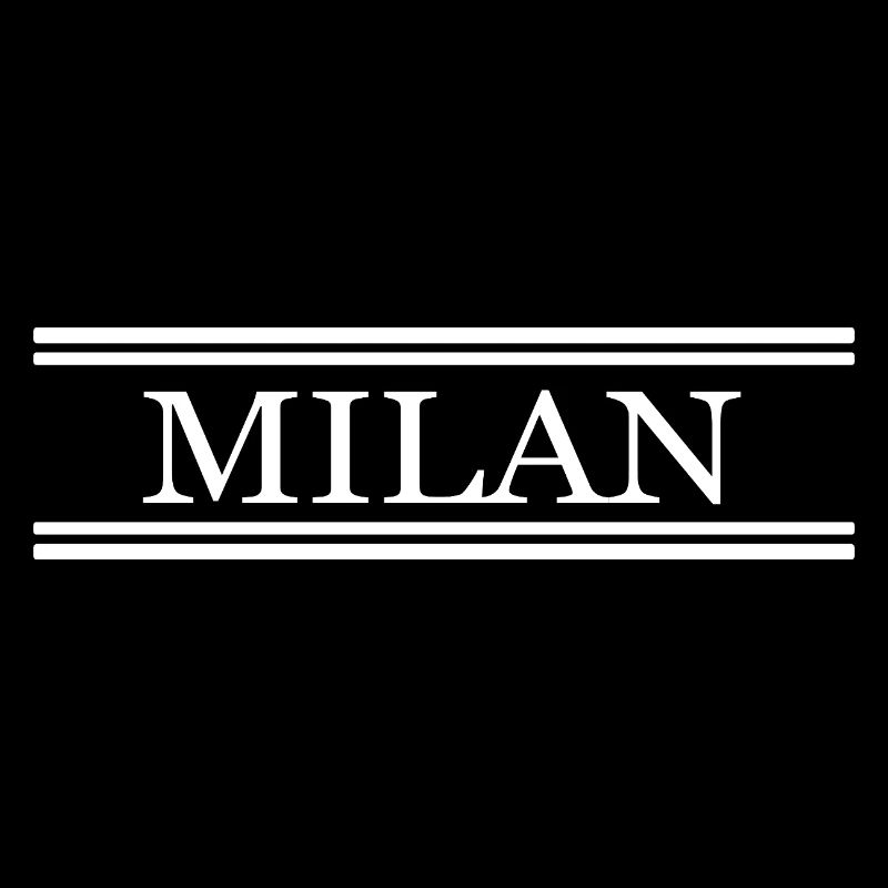 Milan , blanc