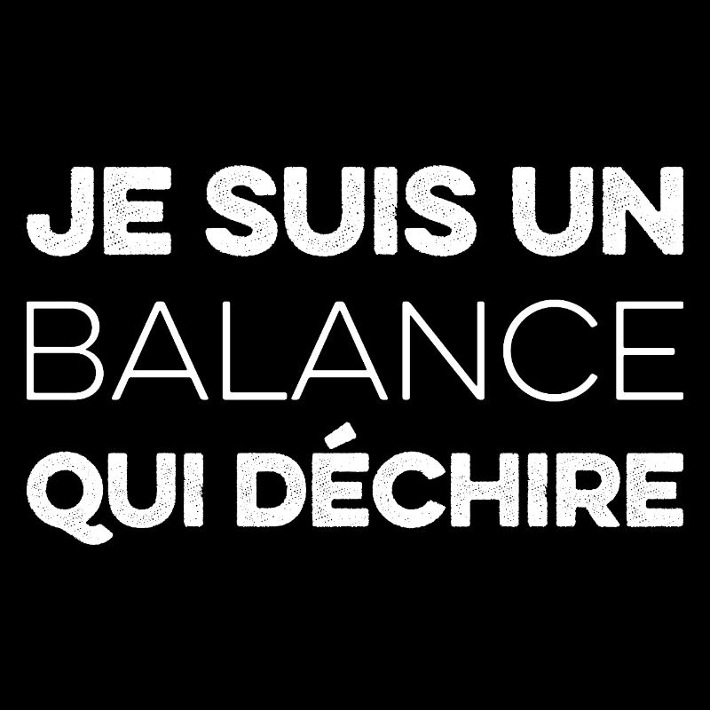 Ich bin eine schaukelnde Waage