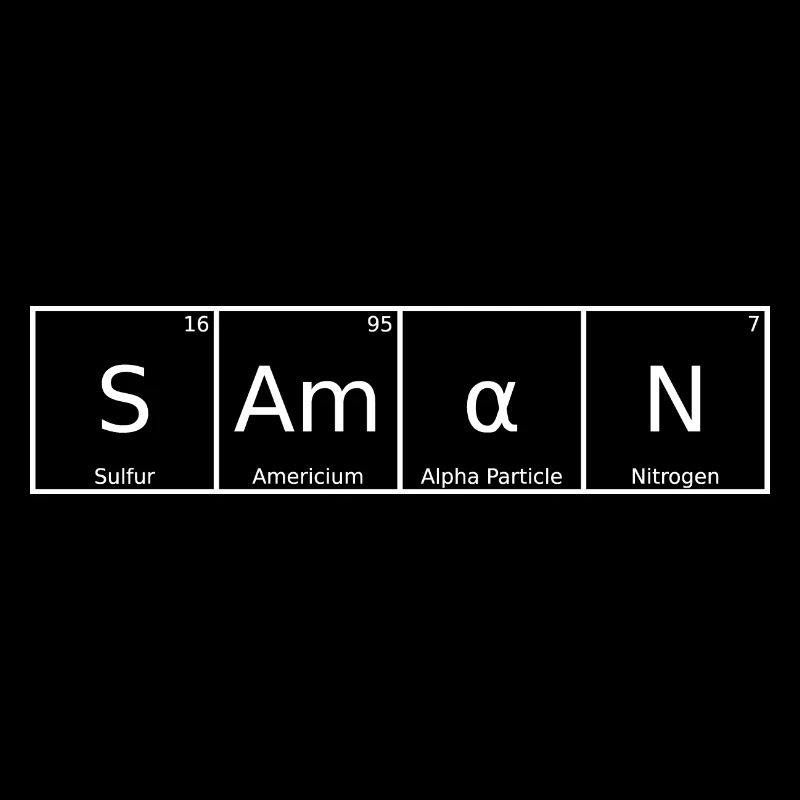 Saman Nom Prénom Chimie Éléments du tableau périodique