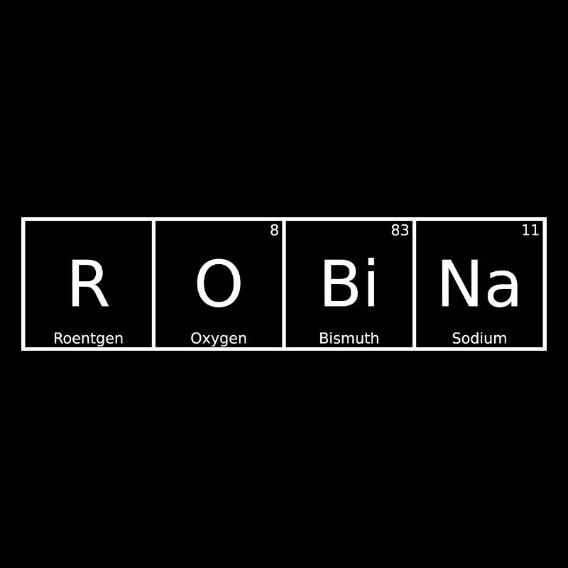 Robina Nom Prénom Chimie Éléments du tableau périodique