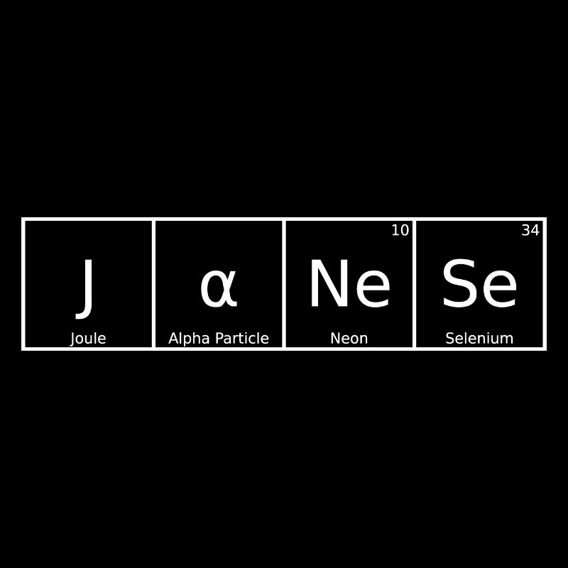 Janese Nom Prénom Chimie Éléments du tableau périodique
