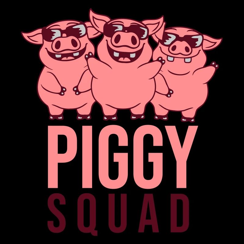 Cochons de l’équipe Piggy Squad
