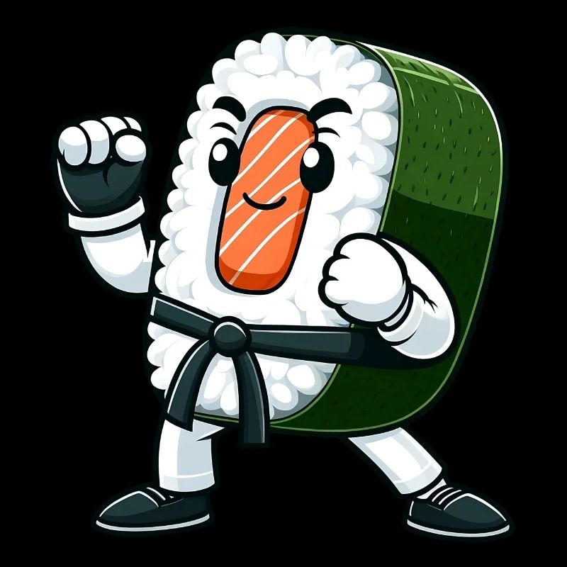 Karaté Sushi Master en action