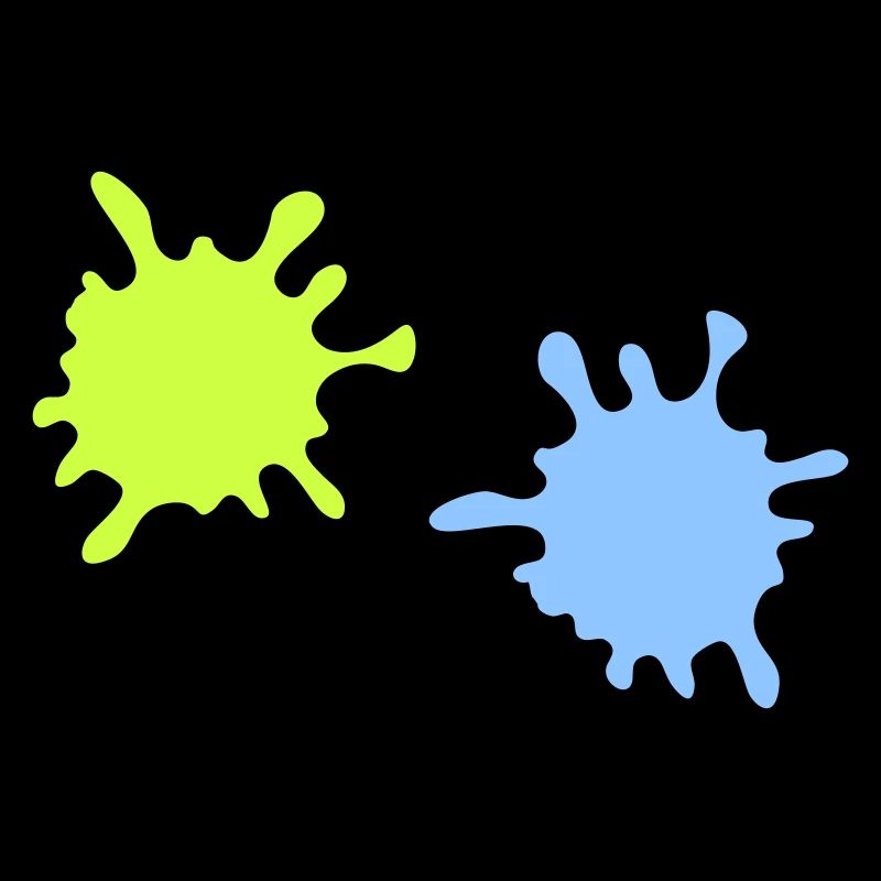 Neon Splash Splatter