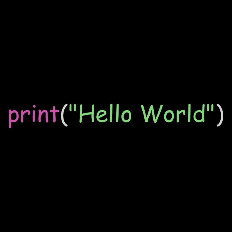 Hello World programmation Python C++ C #