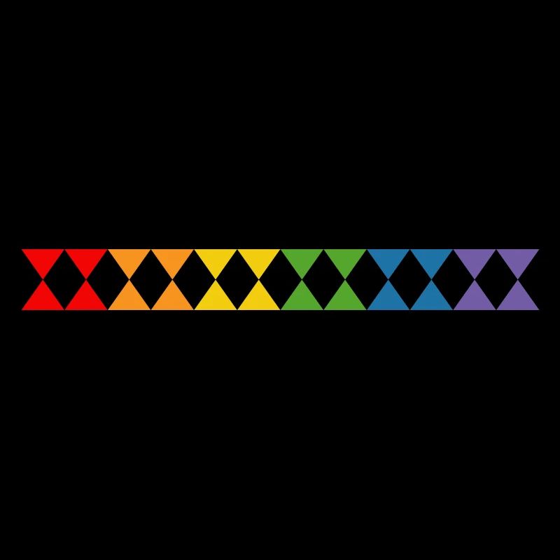 Rainbow triangles