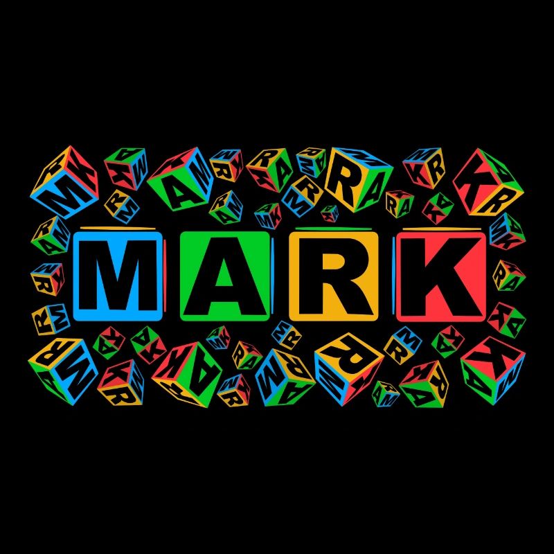 MARK colourful cubes