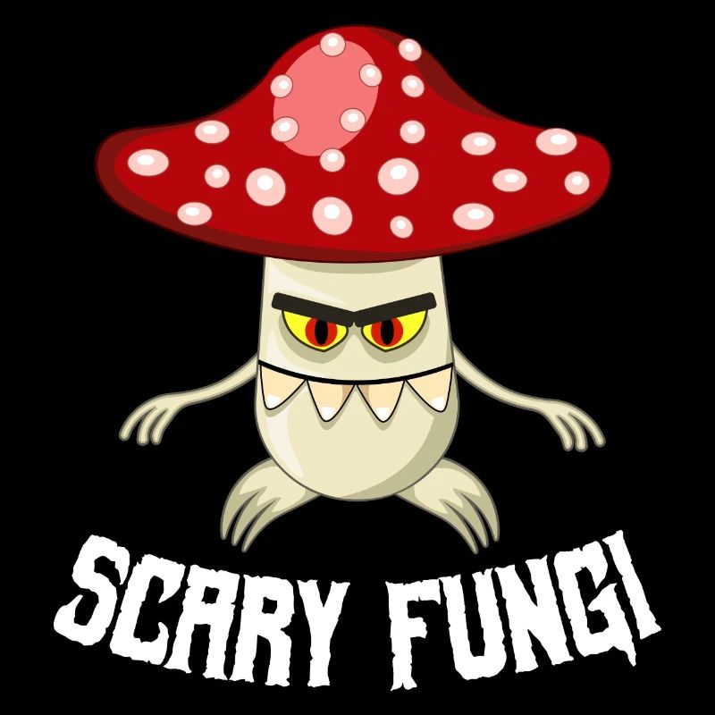 Fly agaric Scart Funghi T-Shirt