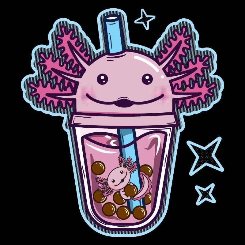 Axolotl Bubble Tee