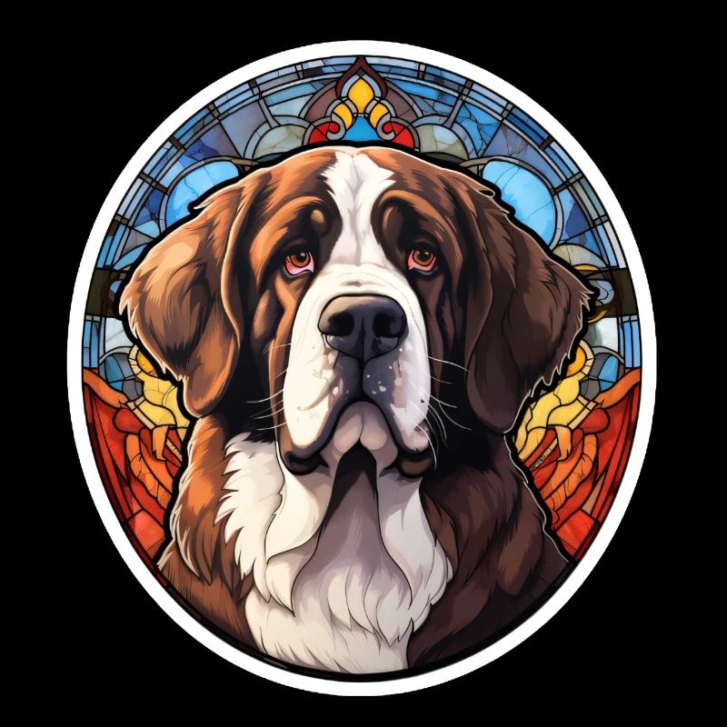 Tête de Saint-Bernard