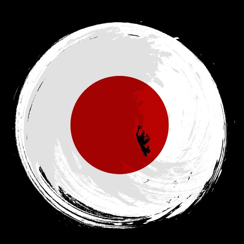 Drapeau du Japon utilisé Look Nihon Drapeau japonais