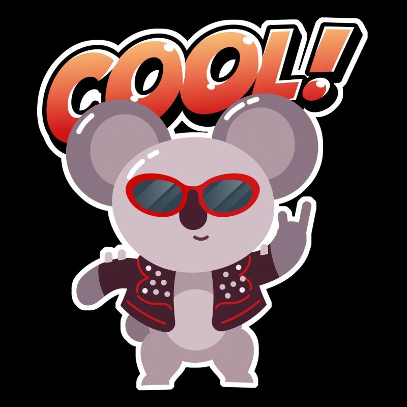 Koala in cooler Pose