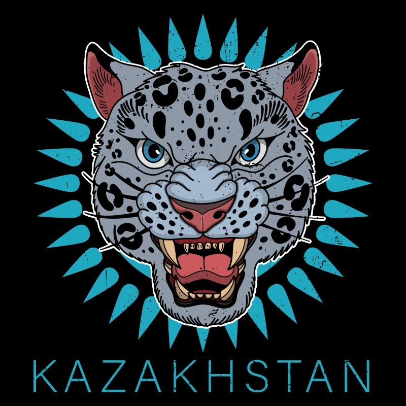 Kasachstan Herkunft Kasach Schneeleopard