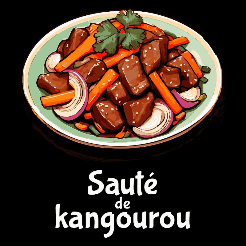 Kangaroo Stir-Fry - Plain Text