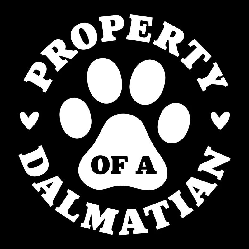 Eigentum eines Dalmatiners