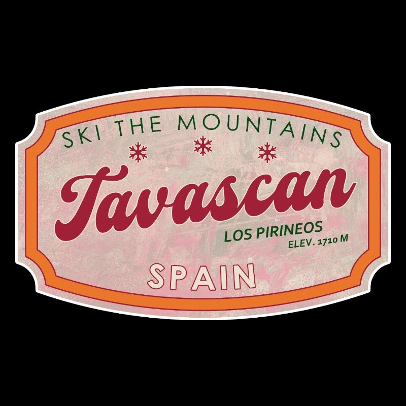 Tavascan Spanien Alpine Label