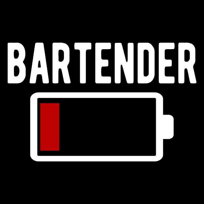 Bartender Charging Low Battery Funny