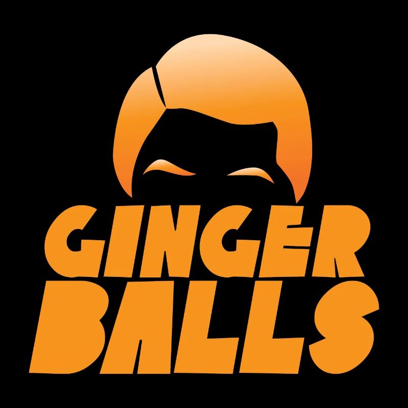 Ingwerkugeln mit dem lodernden roten Haar