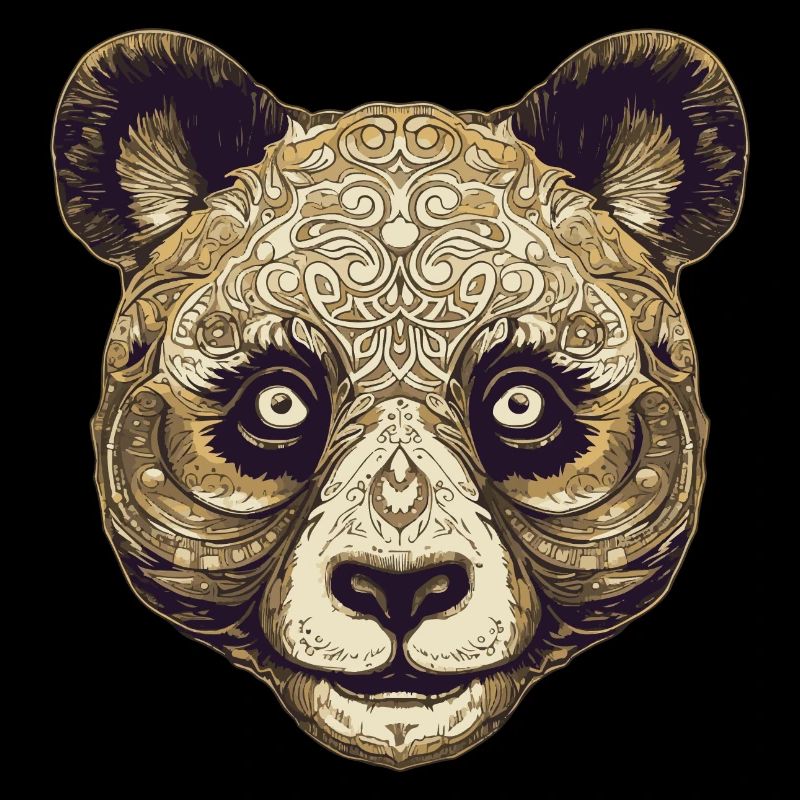 Panda Portrait