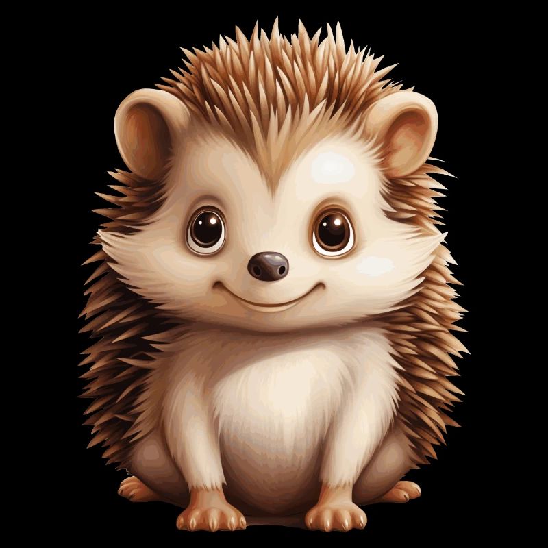 mignon petit hérisson